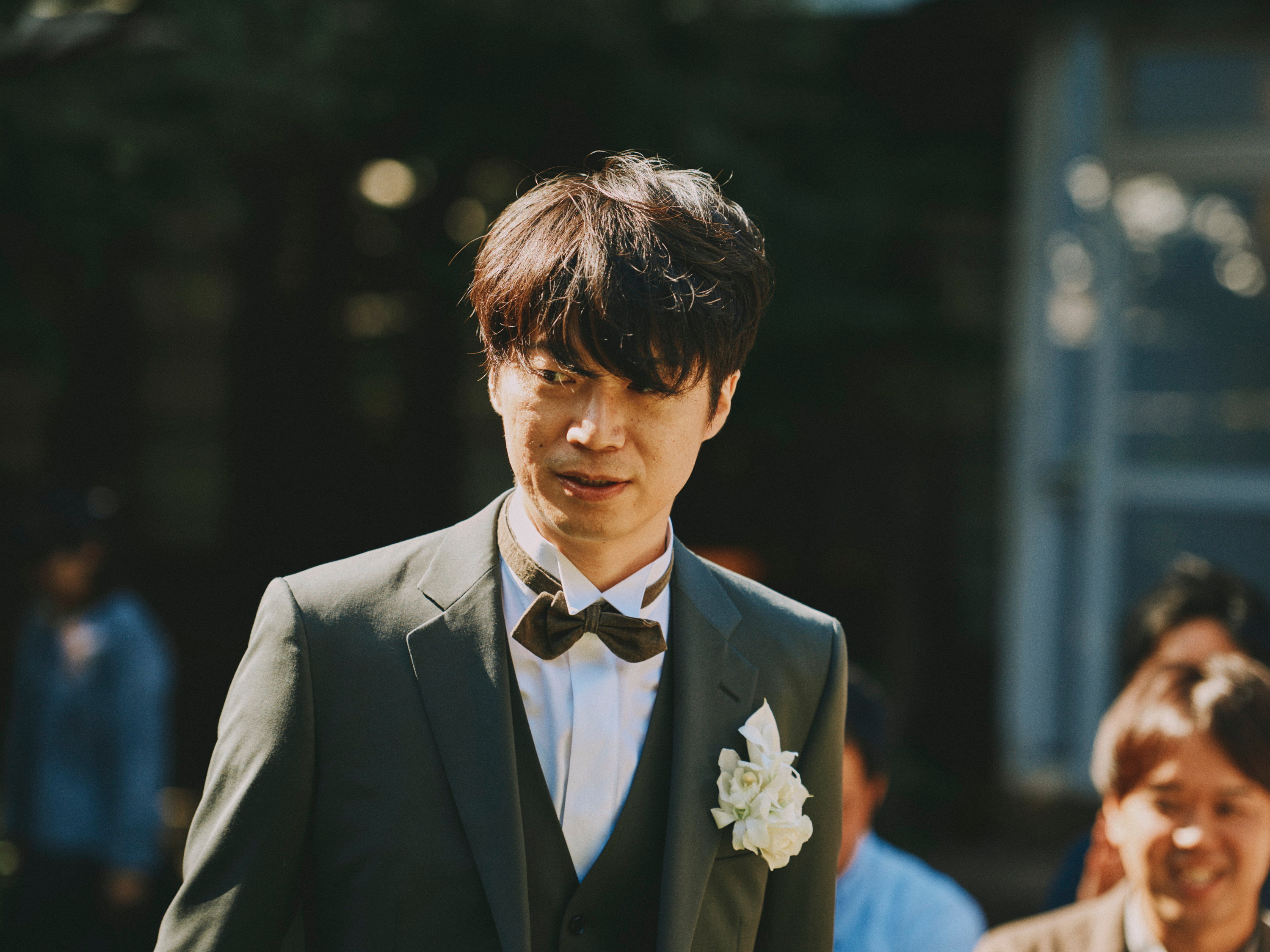 the man in the tuxedo